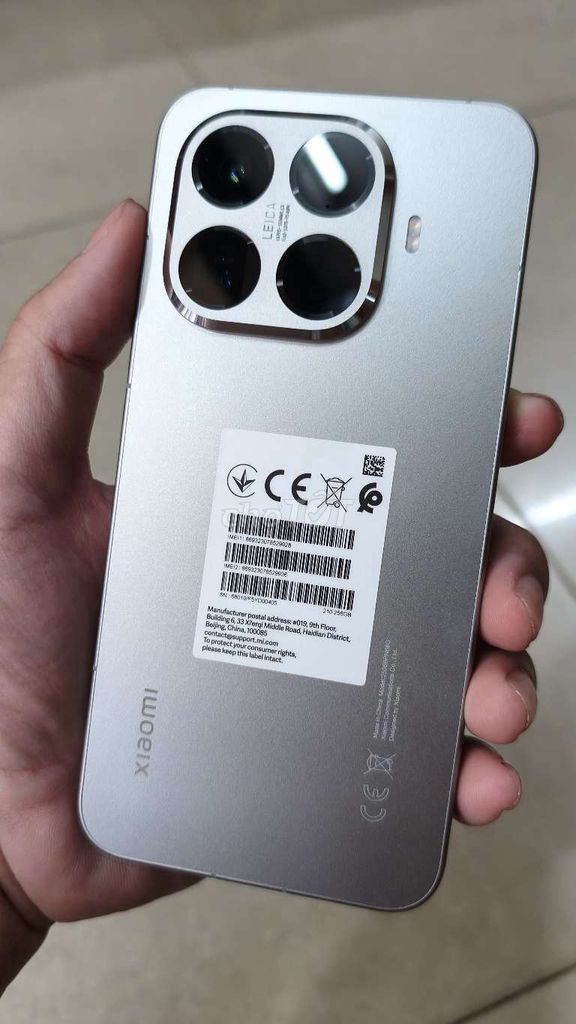 Xiaomi 15T Pro (12/256) Gray - Mới sạc 1 lần !!. Mua bán Điện thoại tại Quận 3 Tp Hồ Chí Minh được đăng bởi Anh hình 1