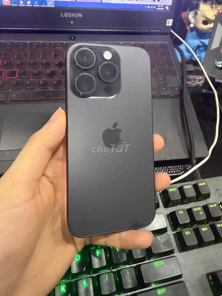 Apple iPhone 15pro 256GB Đen. Mua bán Điện thoại tại Quận Bắc Từ Liêm Hà Nội được đăng bởi asaki hình 1