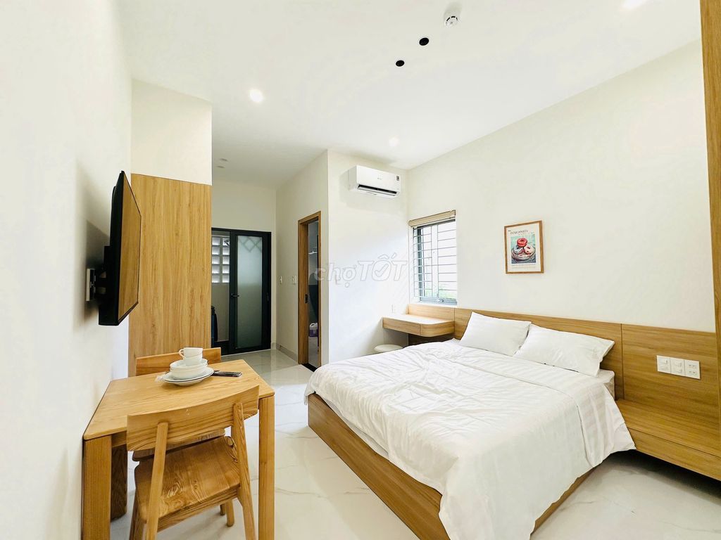 🌿✨ căn hộ studio mới 100% - hòa xuân