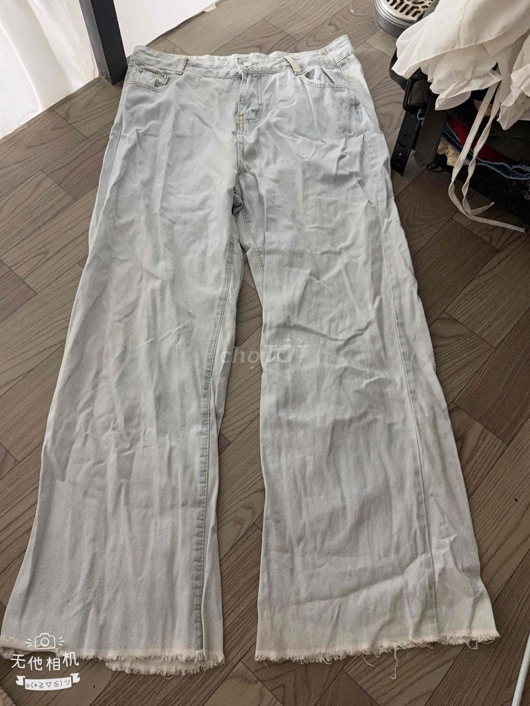 Quần jeans nữ xanh nhạt size 2XL. Mua bán Quần áo tại Quận Bình Thạnh Tp Hồ Chí Minh được đăng bởi lan anh hình 1