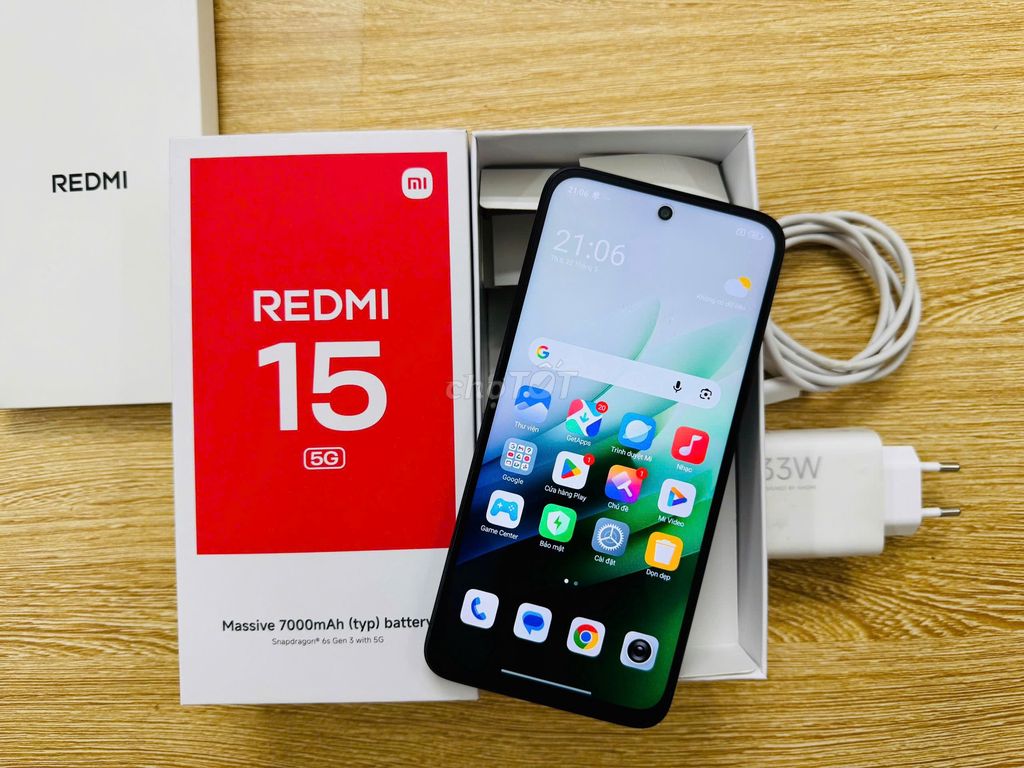 Xiaomi Redmi 15 5G 256GB BH 30.03.2027 CELLPHONES. Mua bán Điện thoại tại Quận Đống Đa Hà Nội được đăng bởi NHẬT LỆ CAMERA hình 1