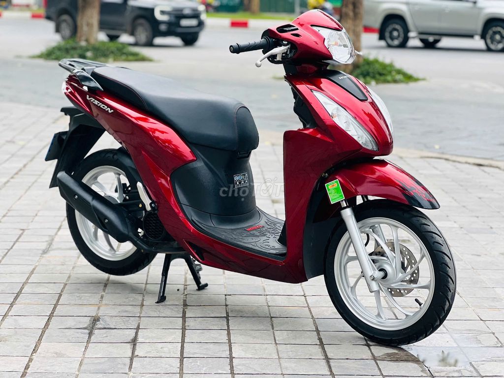 HONDA VISION 110 FI ĐỎ MẬN 223 BẢN CAO CẤP BAO ZIN. Mua bán Xe máy tại Quận Cầu Giấy Hà Nội được đăng bởi Mai Khánh hình 5
