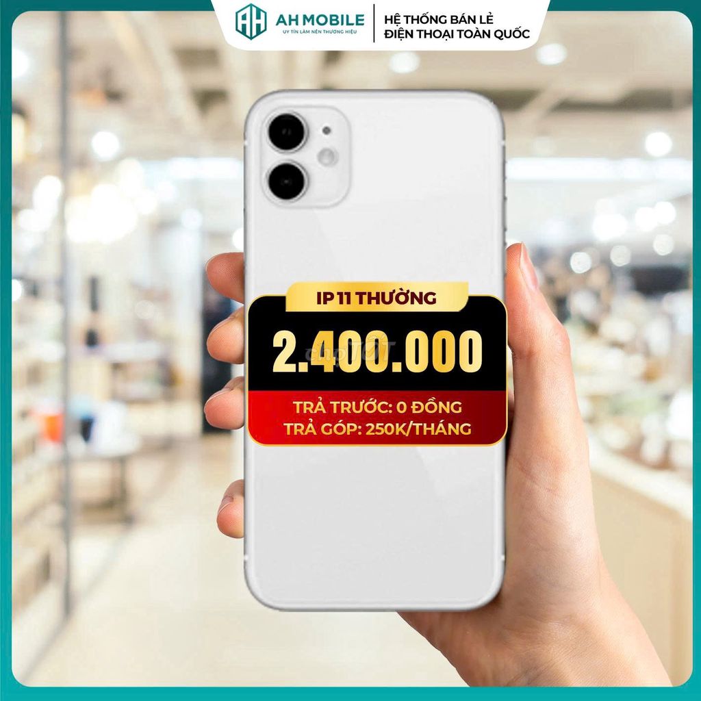 🍎IPHONE 11 💥XẢ KHO  GIẢM SỐC 4TR - BAO NỢ XẤU 🍎. Mua bán Điện thoại tại Quận Thanh Khê Đà Nẵng được đăng bởi AH Mobile 239 Trần Cao Vân Đà Nẵng hình 1