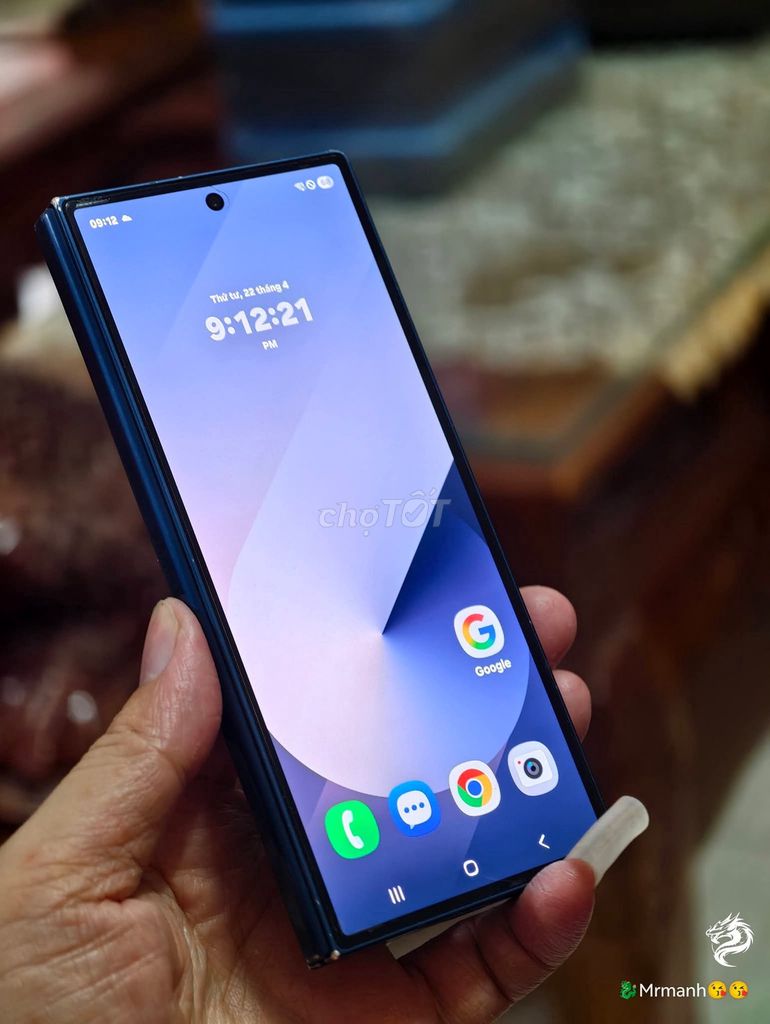 Samsung Fold 6 chỉ bị nốt ruồi son tí ti sát mép. Mua bán Điện thoại tại Quận Bình Thạnh Tp Hồ Chí Minh được đăng bởi Hải Triều hình 1