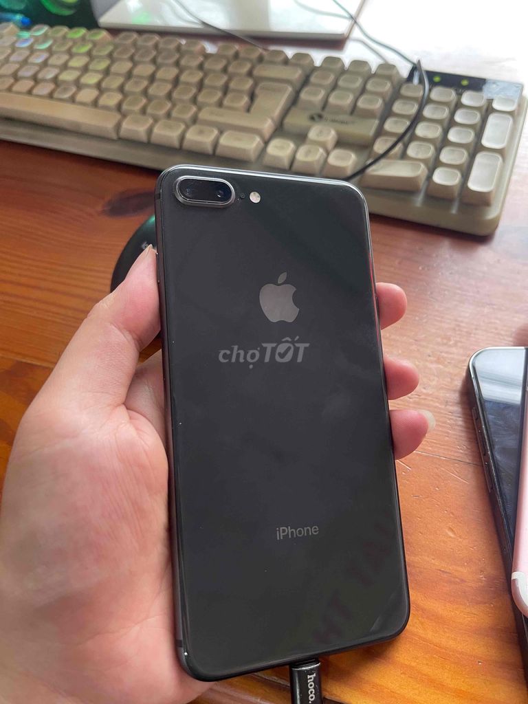Apple iPhone 8 Plus 64GB Đen 100% pin. Mua bán Điện thoại tại Thị xã Tân Uyên Bình Dương được đăng bởi Cầm Đồ Đại Phước hình 1