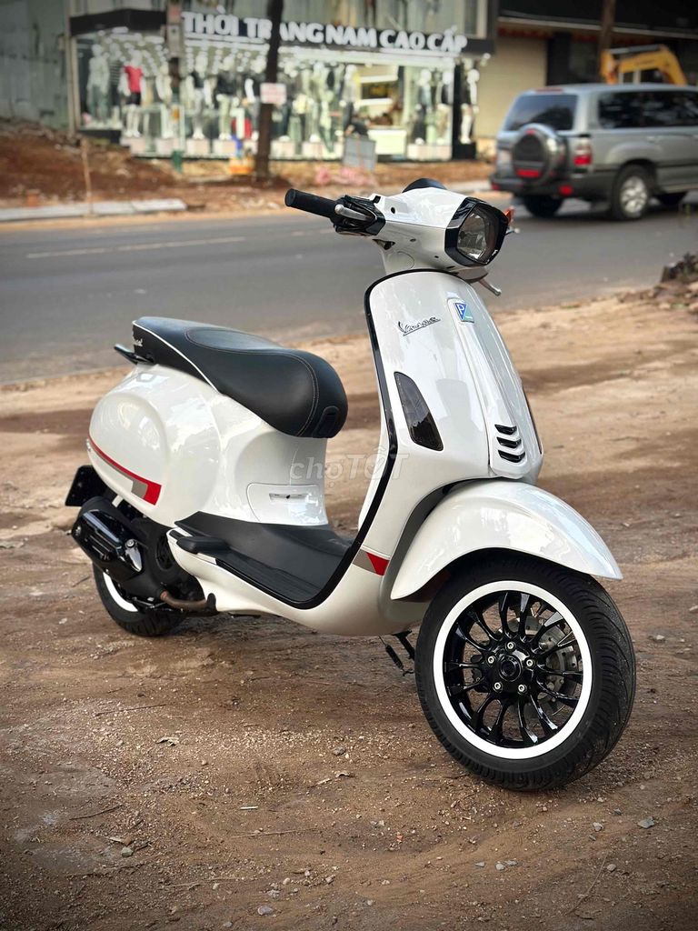 Piaggio Vespa Sprint 2016 Trắng. Mua bán Xe máy tại Thành phố Pleiku Gia Lai được đăng bởi Xe Máy Nguyễn Vũ Gialai hình 7