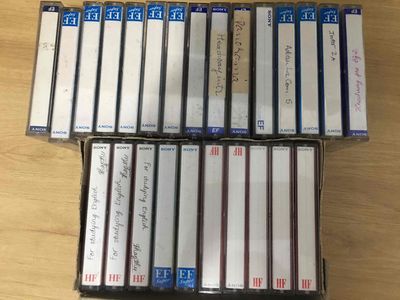 25c băng cassette 1 nước Sony