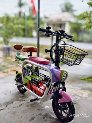Xe đạp điện hot girl 3 yên. Odo 1100km. Mua bán Xe điện tại Quận Bình Thuỷ Cần Thơ được đăng bởi Hellcat