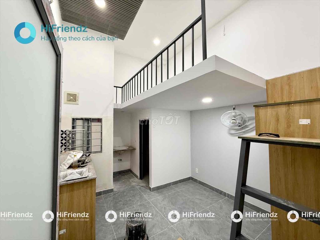 GÁC CAO SỔ TRỜI THOÁNG GẦN VĂN LANG - IUH - MÁY LẠNH - ảnh 3