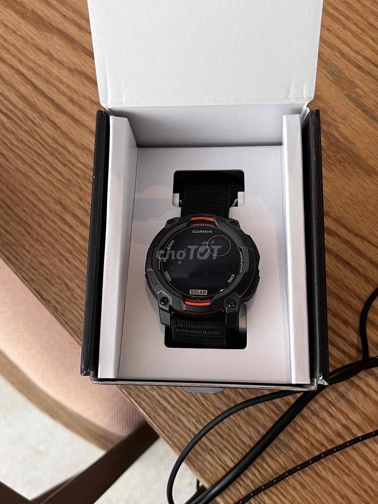 Garmin Instinct 3 Solar Đen 45mm. Mua bán Thiết bị đeo thông minh tại Quận 1 Tp Hồ Chí Minh được đăng bởi Phạm Đức Anh Khoa hình 1