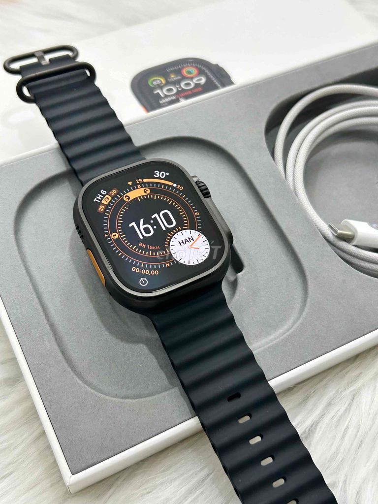 Apple Watch Ultra 3 Đen Đã sử dụng. Mua bán Thiết bị đeo thông minh tại Quận Tân Phú Tp Hồ Chí Minh được đăng bởi Công nghệ di động Apple Watch Samsung Tai nghe hình 1
