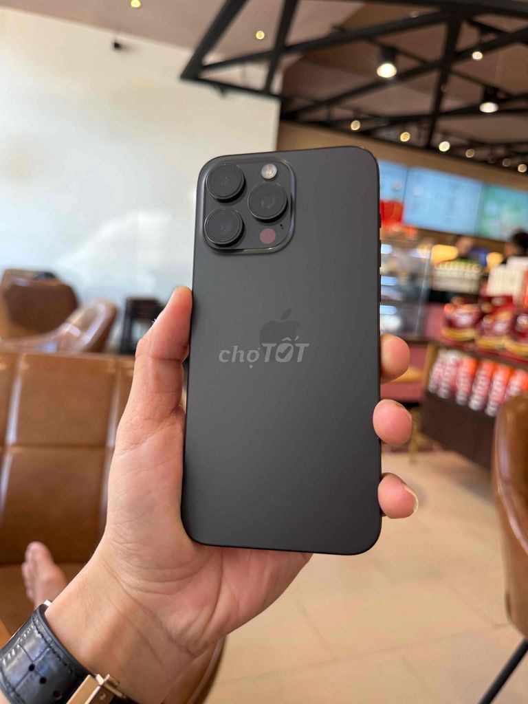 Apple iPhone 15 Pro Max 256GB Đen 99%. Mua bán Điện thoại tại Thành phố Vũng Tàu Bà Rịa - Vũng Tàu được đăng bởi CR7 hình 1