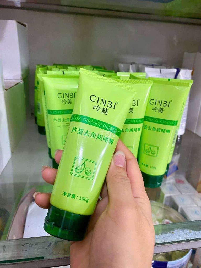 Gel tẩy tế bào chết GINBI Nha đam 100g. Mua bán Phụ kiện thời trang khác tại Huyện Kiến Thuỵ Hải Phòng được đăng bởi Nguyễn thị lương  hình 1
