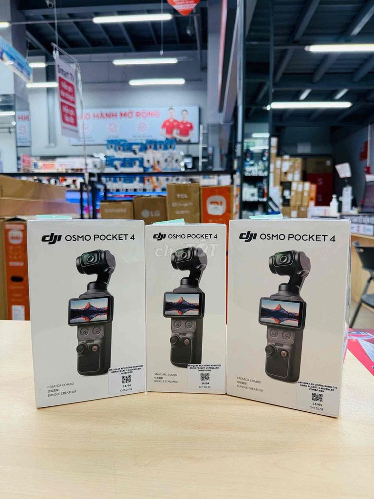 Máy quay DJI Osmo Pocket 4 Đen. Mua bán Máy ảnh, Máy quay tại Quận Gò Vấp Tp Hồ Chí Minh được đăng bởi Quân hình 1
