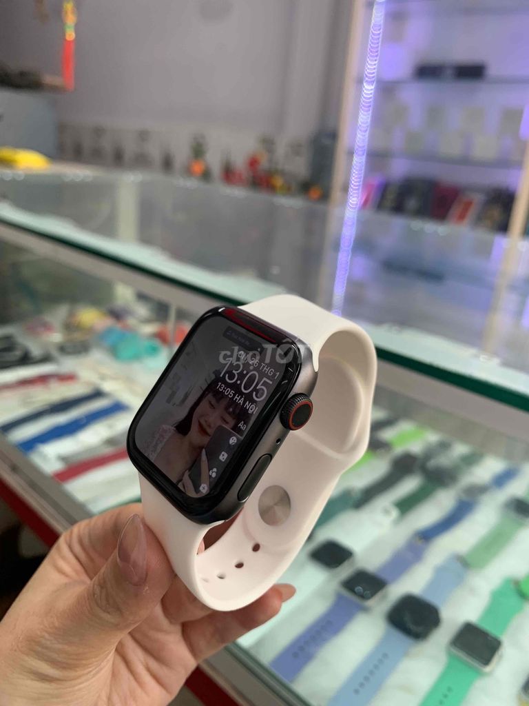 applewatch S5.44lte nhom den dep keng pin 94