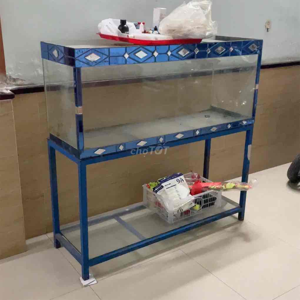 Bể cá cảnh Kính 1m2 x 40cm x 1m17. Mua bán Phụ kiện, Thức ăn, Dịch vụ tại Quận Gò Vấp Tp Hồ Chí Minh được đăng bởi Thảo Uyên Nguyễn Thị hình 1