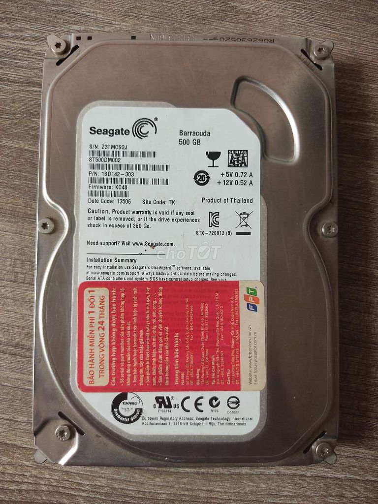 Hdd 500gb