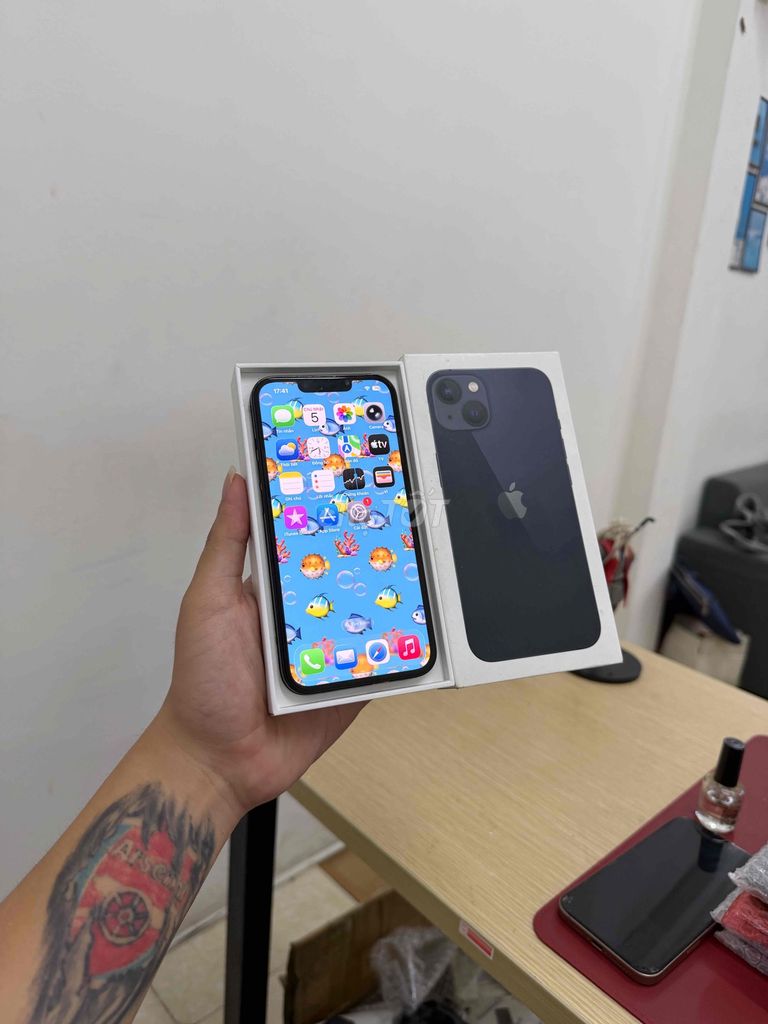 Apple iPhone 13 QTE 128GB Đen Zin Nguyên Bản. Mua bán Điện thoại tại Quận Đống Đa Hà Nội được đăng bởi Trung Kiên Trả Góp Bao Nợ Xấu hình 1