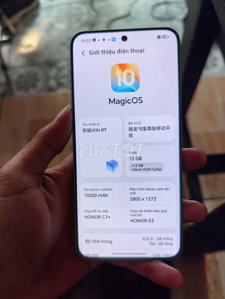 Honor Win GT 256GB Xám. Mua bán Điện thoại tại Quận 1 Tp Hồ Chí Minh được đăng bởi Hội Đồ Điện Tử hình 1