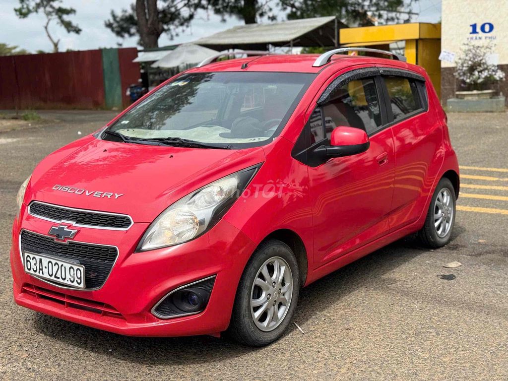 Chevrolet Spark LT 2013 Đỏ 12000 km. Mua bán Ô tô tại Thành phố Dĩ An Bình Dương được đăng bởi tran van Huy hình 1