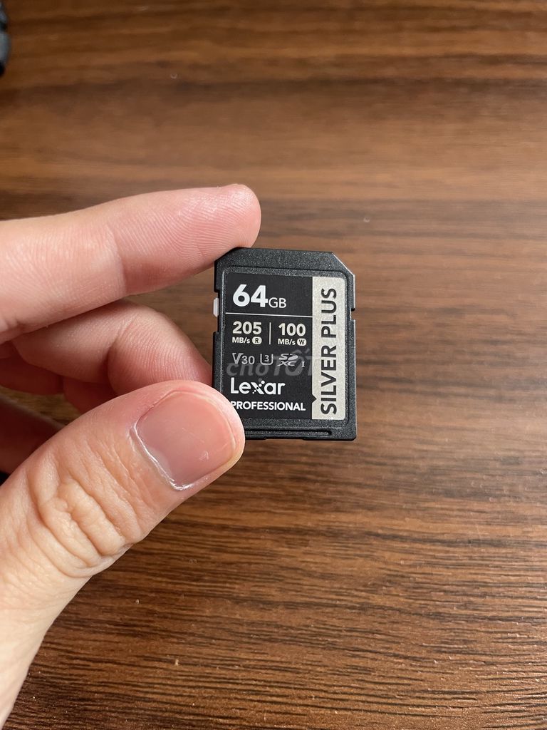Thẻ nhớ Lexar SILVER PLUS 64GB - dọn kho. Mua bán Phụ kiện (Màn hình, Chuột...) tại Quận Bình Thạnh Tp Hồ Chí Minh được đăng bởi Ninh Le hình 1