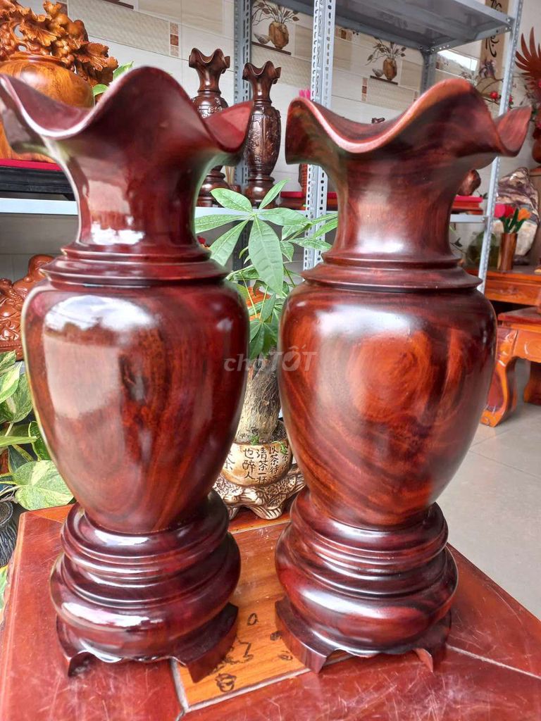 Lộc bình Gỗ Lim đá Gia Lai . Mua bán Đồ sưu tầm, đồ cổ tại Quận 12 Tp Hồ Chí Minh được đăng bởi Đồ Gỗ Quí Hằng hình 1