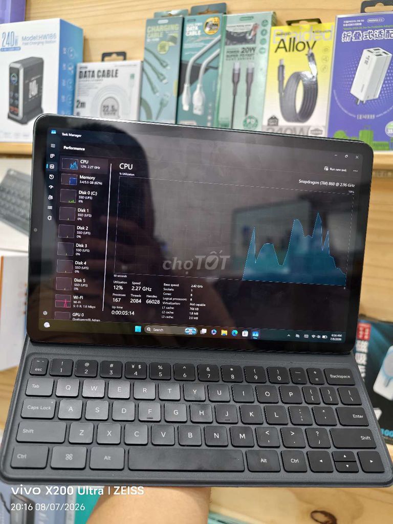 Thanh lý Xiaomi Pad 5 chạy Window, Android 6/128GB. Mua bán Máy tính bảng tại Quận 8 Tp Hồ Chí Minh được đăng bởi Đam Mê Công Nghệ hình 1