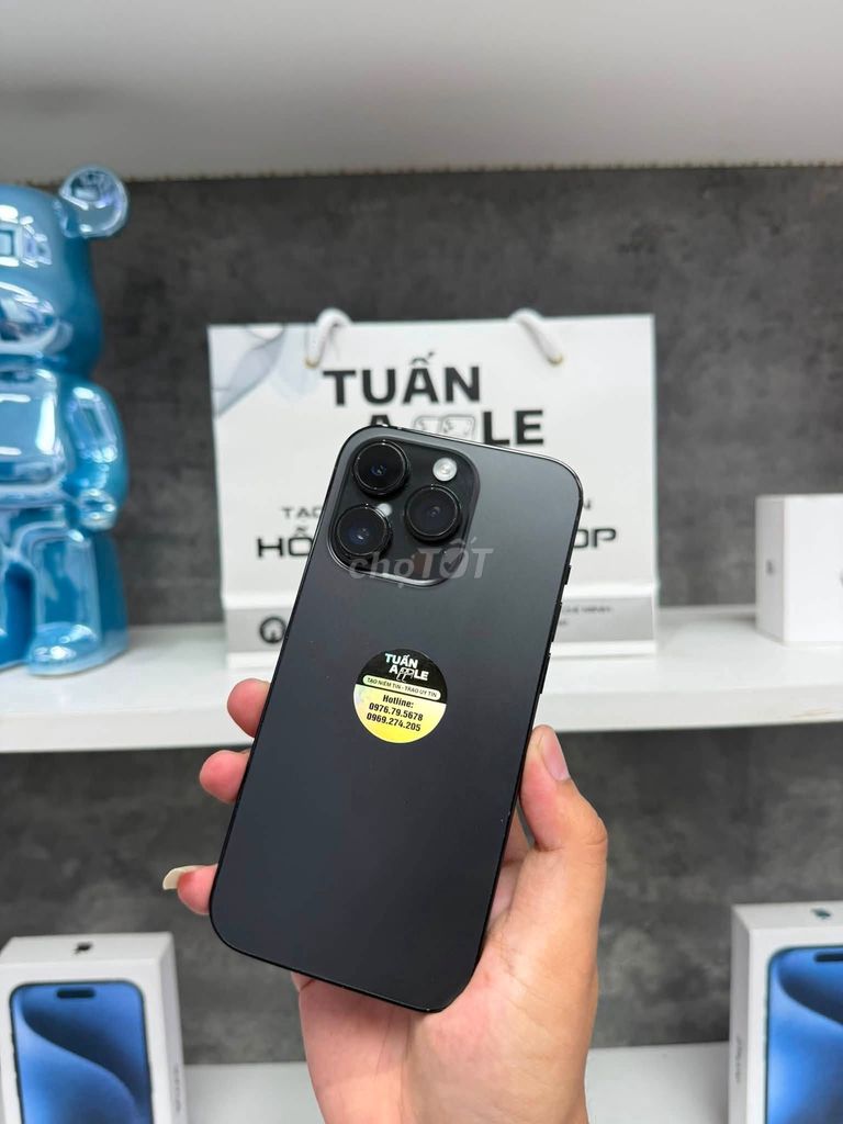 iPhone 14 Pro 128GB Đen 98.5%. Mua bán Điện thoại tại Quận Gò Vấp Tp Hồ Chí Minh được đăng bởi Hội Đồ Điện Tử hình 1