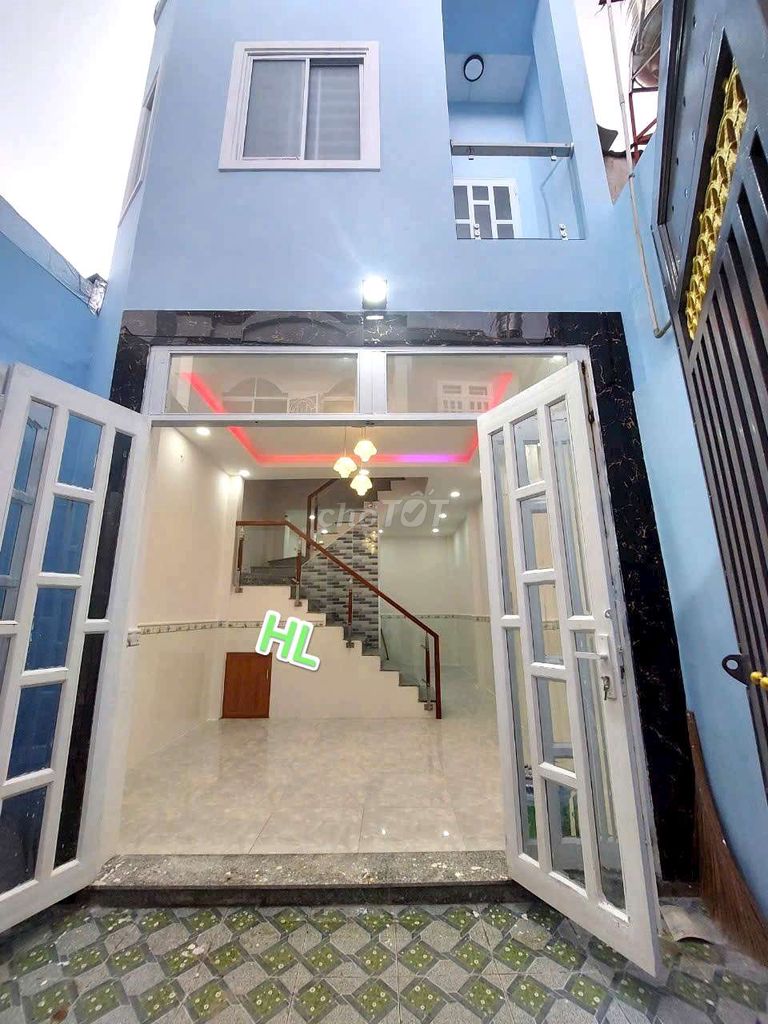 Nhà thuê liên khu 2_5 quận Bình Tân. 2pn, 2wc. Dtsd 80m2