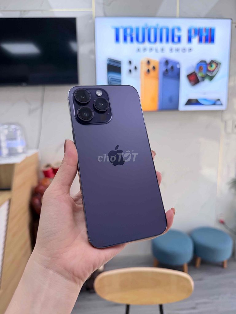 Apple iPhone 14 Pro Max 128GB Tím. Mua bán Điện thoại tại Quận Sơn Trà Đà Nẵng được đăng bởi Diễm Diễm hình 1