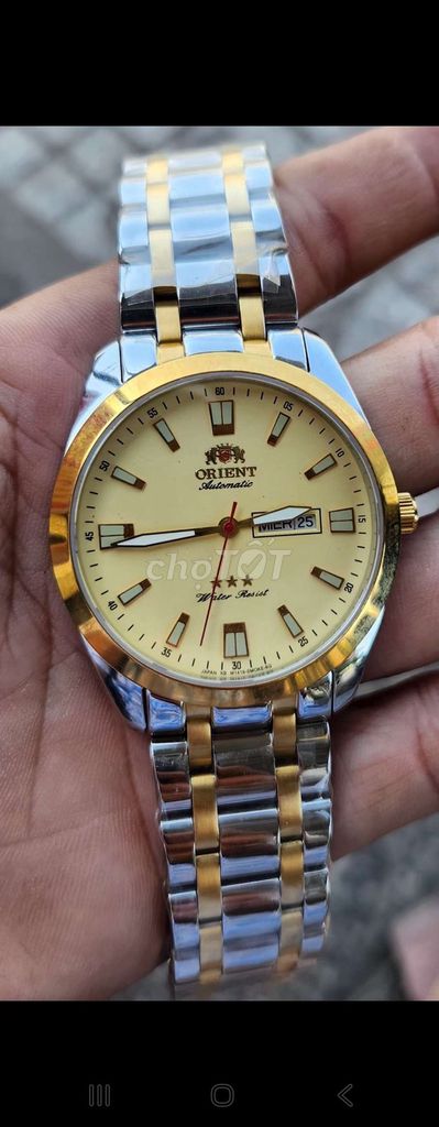 Đồng hồ Orient Nam Kính Sapphire. Mua bán Đồng hồ tại Thị xã Phú Mỹ Bà Rịa - Vũng Tàu được đăng bởi Phan Quí hình 1