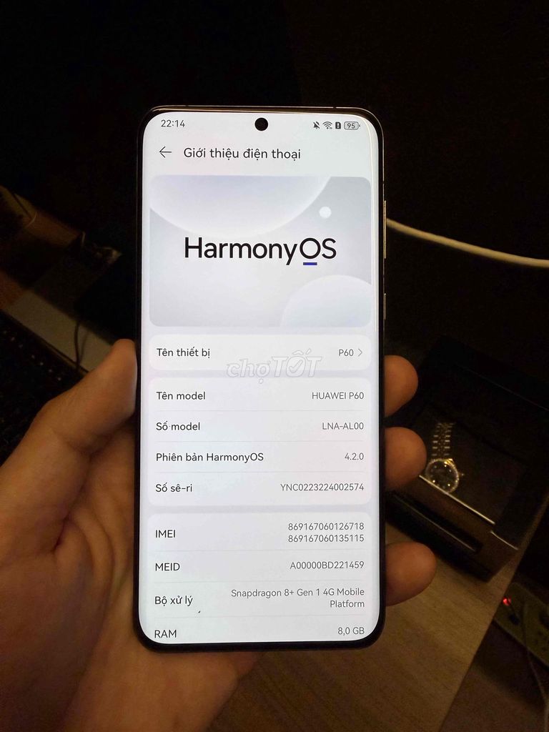 Huawei P60 Đen. Mua bán Điện thoại tại Quận Cầu Giấy Hà Nội được đăng bởi quang hình 1