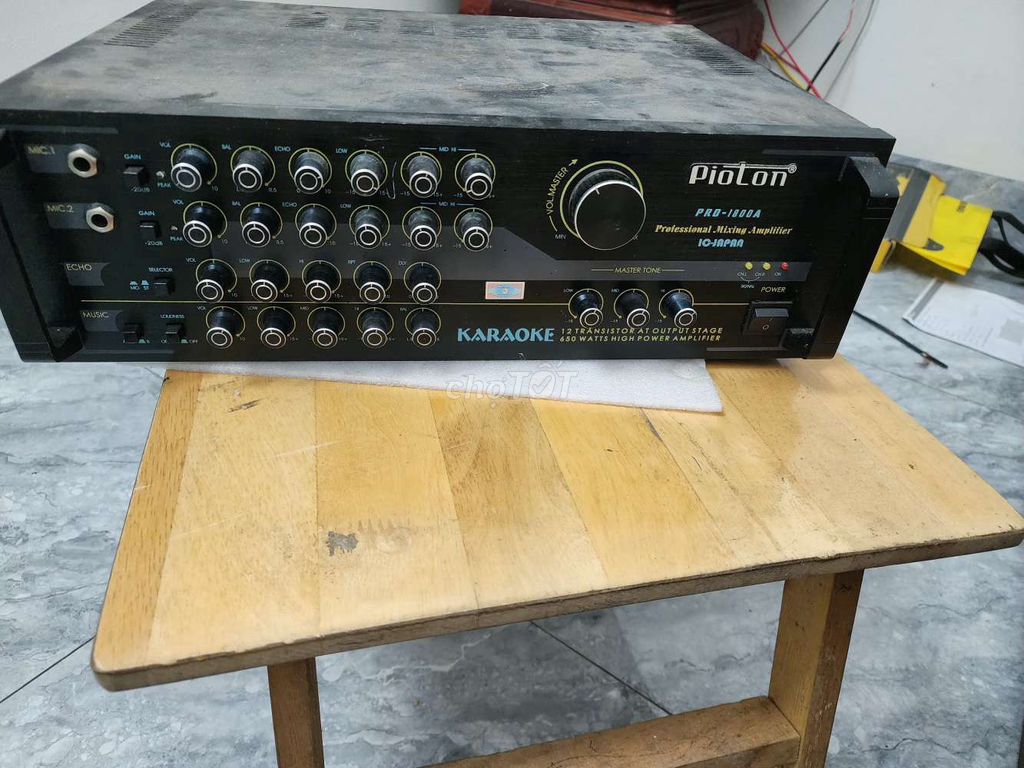 Amply karaoke Pioton PRO-1880A Đen Đã sử dụng. Mua bán Tivi, Âm thanh tại Huyện Yên Phong Bắc Ninh được đăng bởi Tiến hình 1