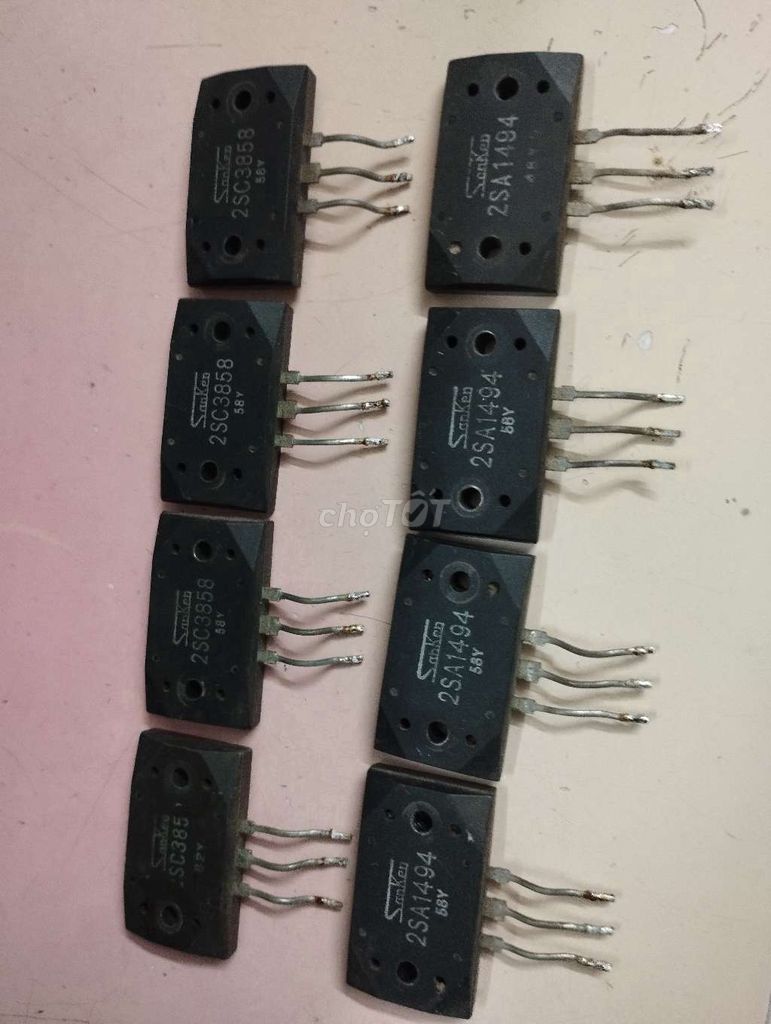 Transistor Sanken 2SC3858 2SA1494 Đen. Mua bán Tivi, Âm thanh tại Quận Cầu Giấy Hà Nội được đăng bởi Mạnh Thắng hình 1