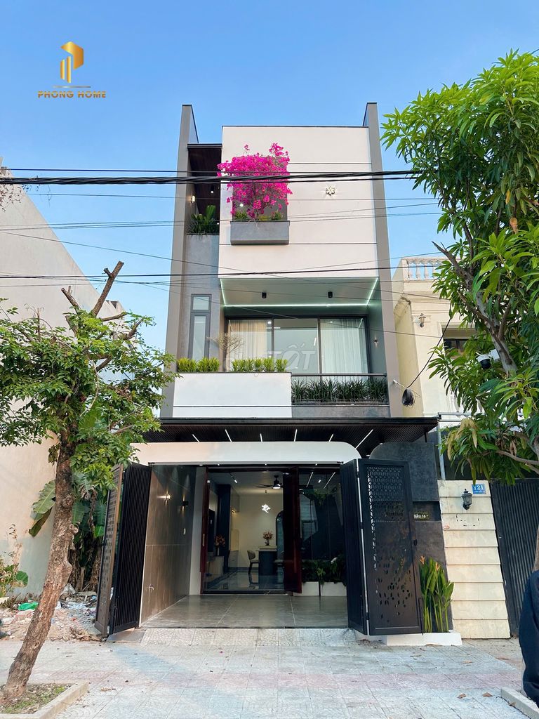 BÁN NHÀ 3 TẦNG ĐƯỜNG CỒN DẦU 18,HÒA XUÂN VIEW TRƯỜNG