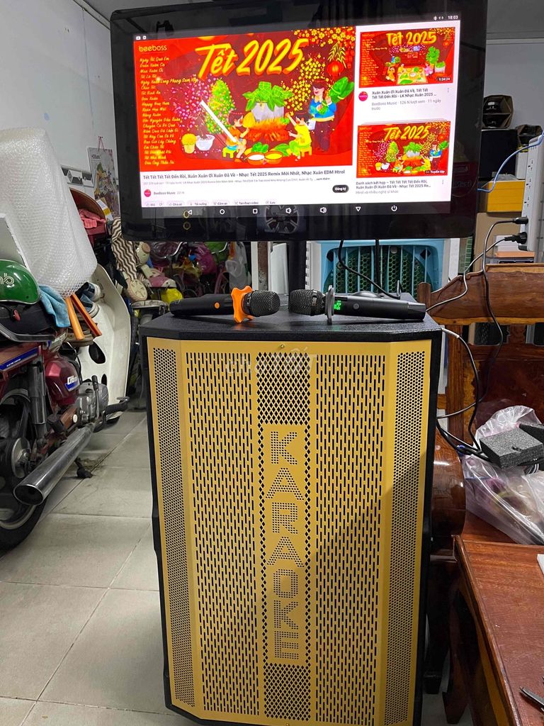 Loa Karaoke Bas 5 Tấc Mic 2 màn hình chống hú. Mua bán Tivi, Âm thanh tại Quận Gò Vấp Tp Hồ Chí Minh được đăng bởi Vũ Thế Quyền hình 6