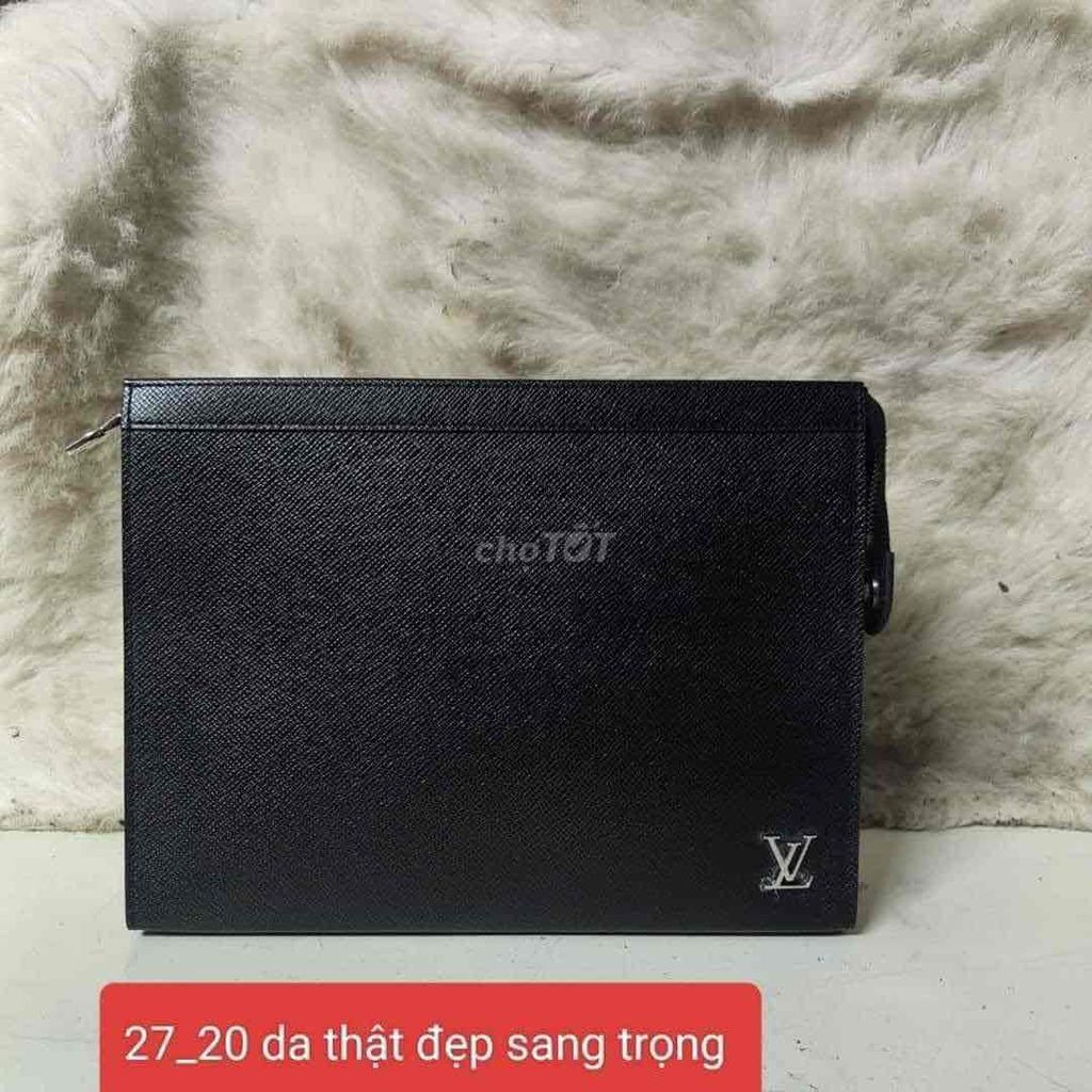 Clutch cầm tay LOUIS VUITTON size 27x20 fom hộp