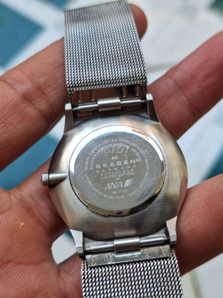 Đồng hồ Skagen size 37 mỏng bản giới hạn