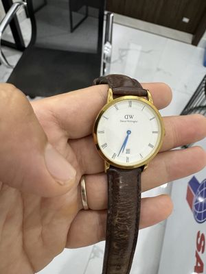 Đồng hồ DW Dapper kim xanh, size 38