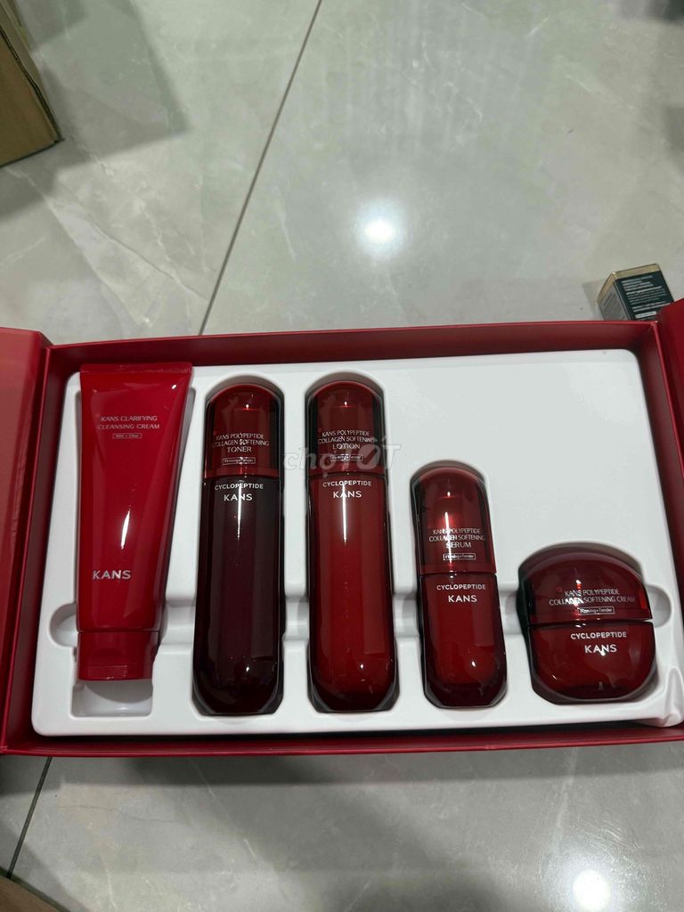 Bộ chăm sóc da KANS Đỏ. Mua bán Phụ kiện thời trang khác tại Thành phố Thuận An Bình Dương được đăng bởi Lụa hình 1