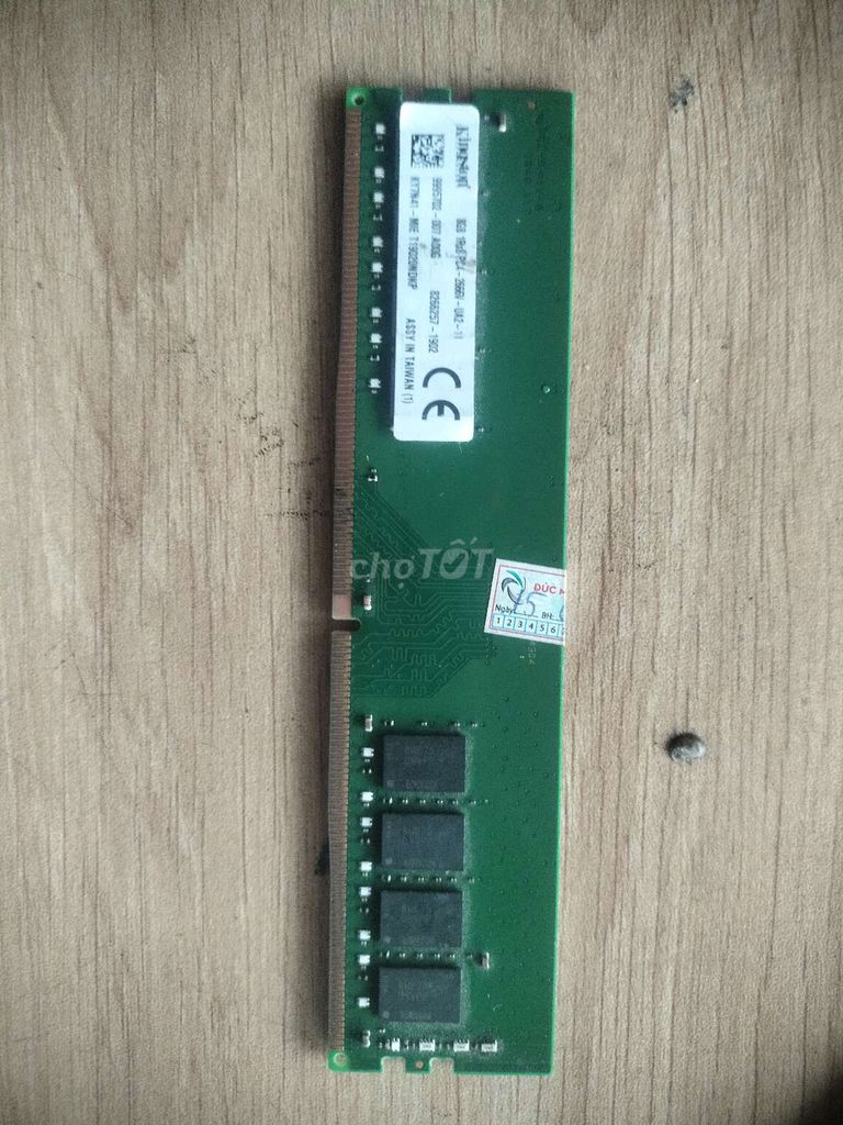 RAM Kingston 8GB DDR4. Mua bán Linh kiện (RAM, Card...) tại Quận 12 Tp Hồ Chí Minh được đăng bởi Bắc Khờ  hình 1
