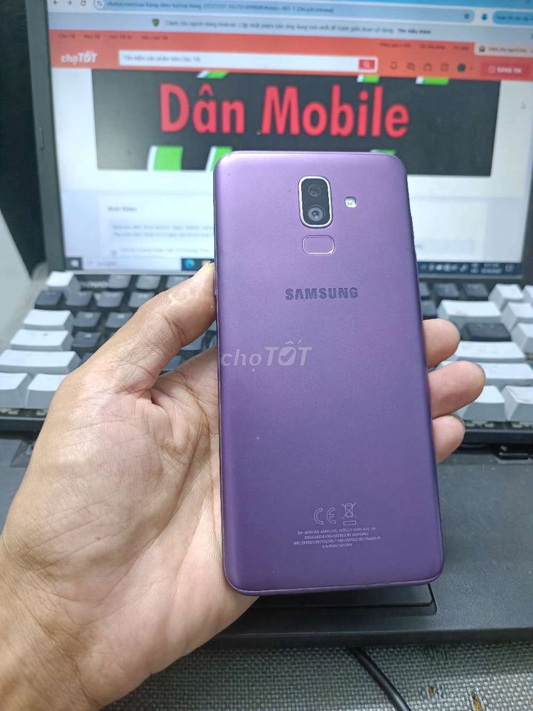 SAMSUNG J8 3GB.32GB PIN 3500 FULL CN MƯỢT MÀ