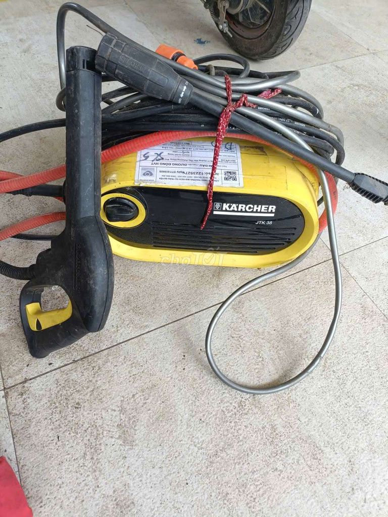 Máy rửa xe Karcher JTK 38 Vàng Nhật Bản Mới 99%. Mua bán Nội thất, đồ gia dụng khác tại Huyện Châu Phú An Giang được đăng bởi Đỗ Vương Lên hình 1