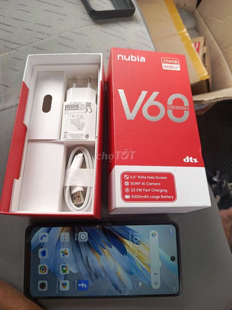 Nubia V60 Design 256GB Xanh. Mua bán Điện thoại tại Thành phố Rạch Giá Kiên Giang được đăng bởi Nguyen duy trọng hình 1