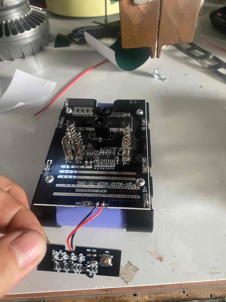 pin 18v 5s1p 21700 mạch xịn chân phổ thông. Mua bán Đồ chuyên dụng, Giống nuôi trồng tại Thị xã An Khê Gia Lai được đăng bởi Đạt Tony hình 2