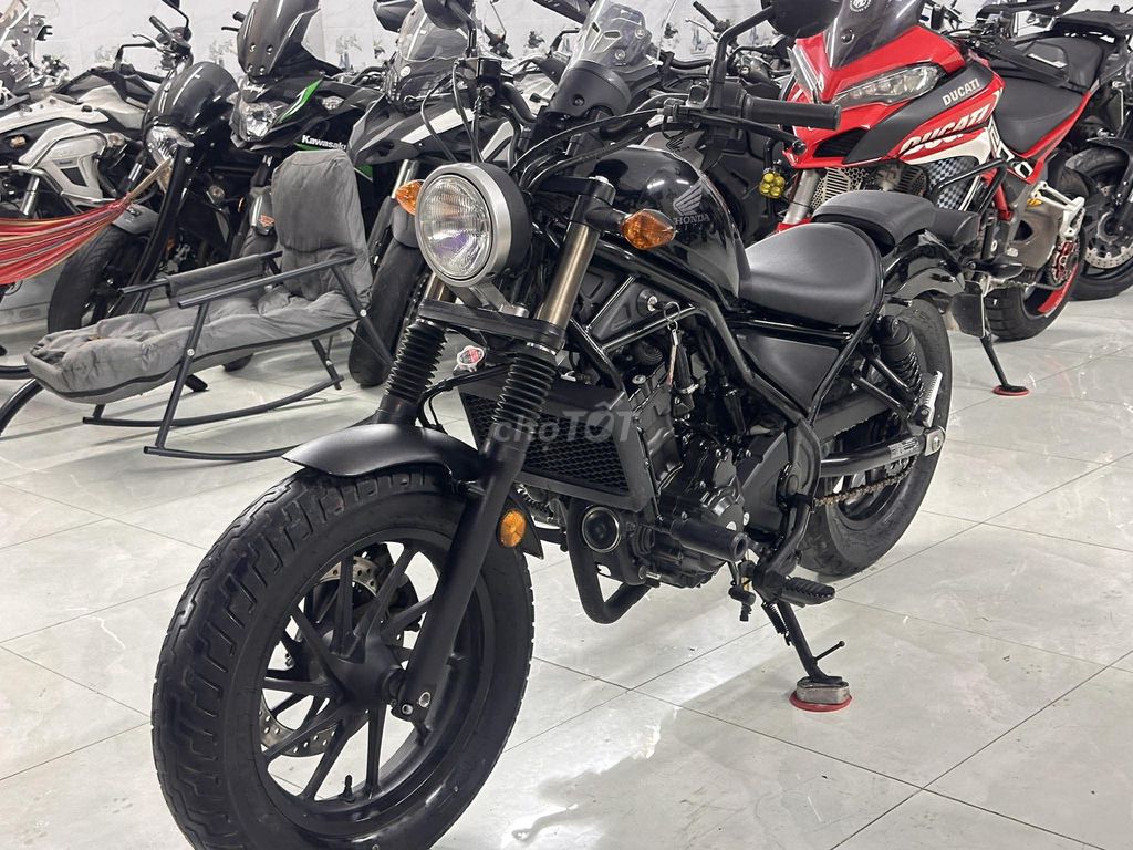 Honda Rebel 300 2018 Đen. Mua bán Xe máy tại Huyện Bình Chánh Tp Hồ Chí Minh được đăng bởi Xe Máy Vinh hình 3