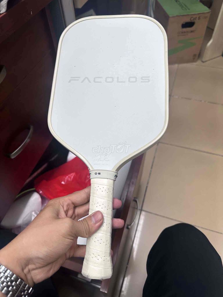 Vợt pickleball Facolos Xám Bền bỉ