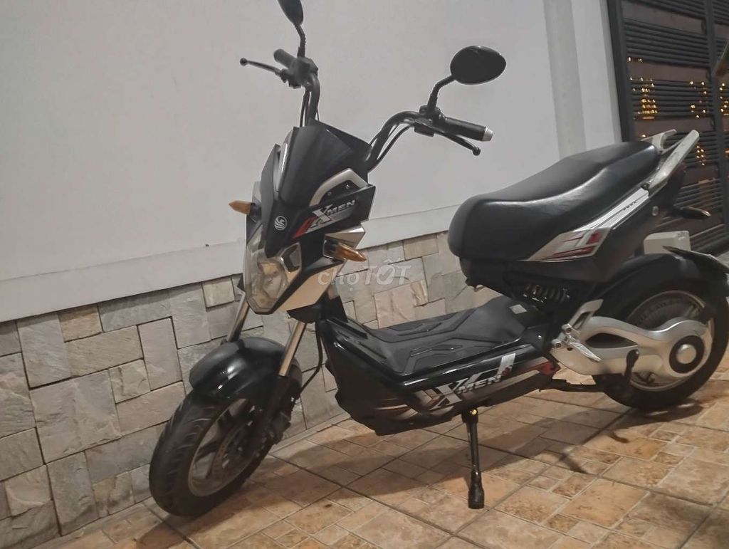 Xe máy điện Pega Xmen Đen Đã sử dụng. Mua bán Xe điện tại Quận Tân Bình Tp Hồ Chí Minh được đăng bởi Pham Đinh Duyên hình 1