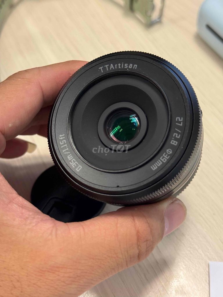 Ống kính TTArtisan 27 F2.8 Fuji Đen Đã sử dụng. Mua bán Máy ảnh, Máy quay tại Quận Phú Nhuận Tp Hồ Chí Minh được đăng bởi Thành Trung hình 1