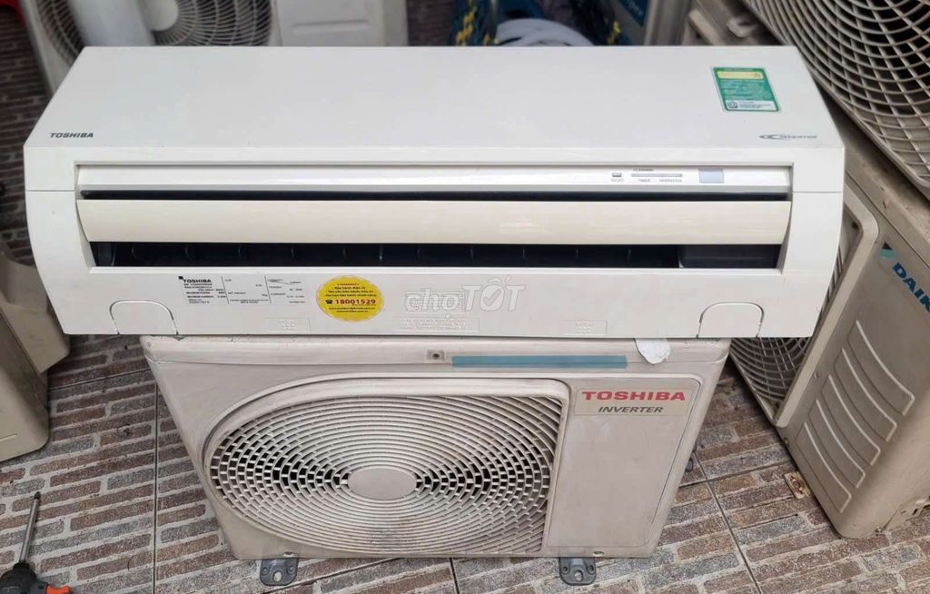 Toshiba Inverter 1hp Thái Lan Trắng. Mua bán Máy lạnh, điều hoà tại Quận Gò Vấp Tp Hồ Chí Minh được đăng bởi Ngoc Yen hình 1